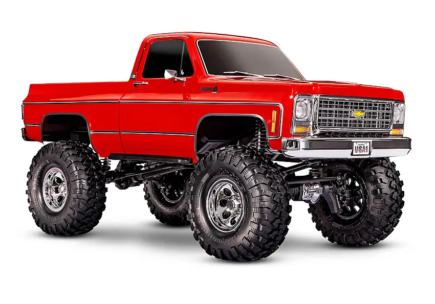 TRX-4 1979 Chevrolet K10 Cheyenne High Trail Edition Crawler RTR R/C (Red)