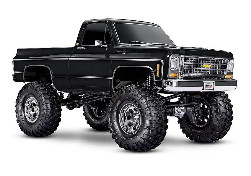 TRX-4 1979 Chevrolet K10 Cheyenne High Trail Edition Crawler RTR R/C (Black)