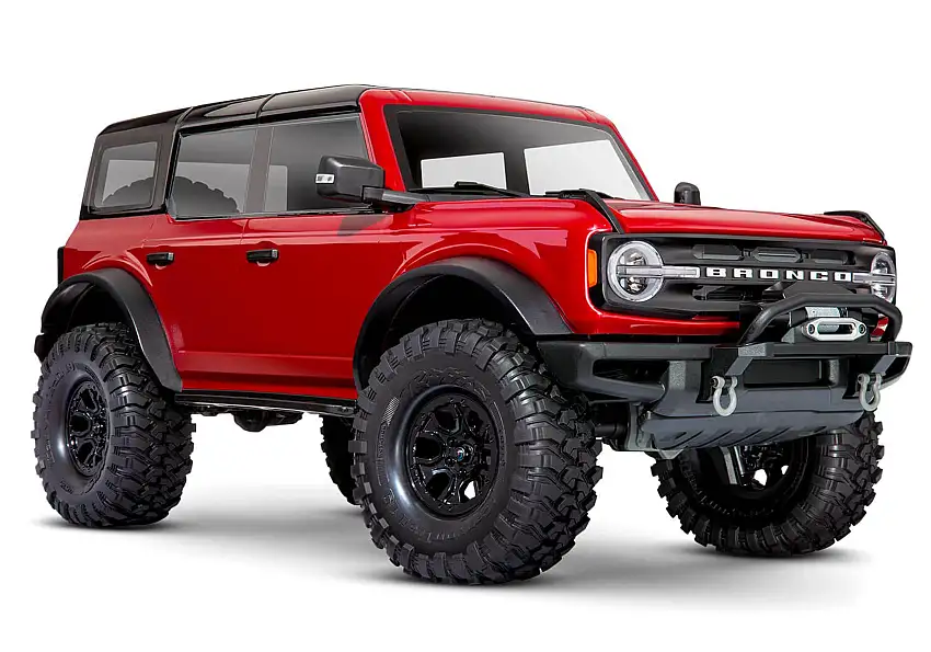 TRX-4 2021 Ford Bronco Scale and Trail 4x4 RTR R/C Crawler (Rapid Red)