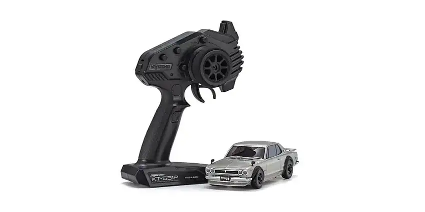 MINI-Z AWD Nissan Skyline 2000GT-R R/C (Silver)