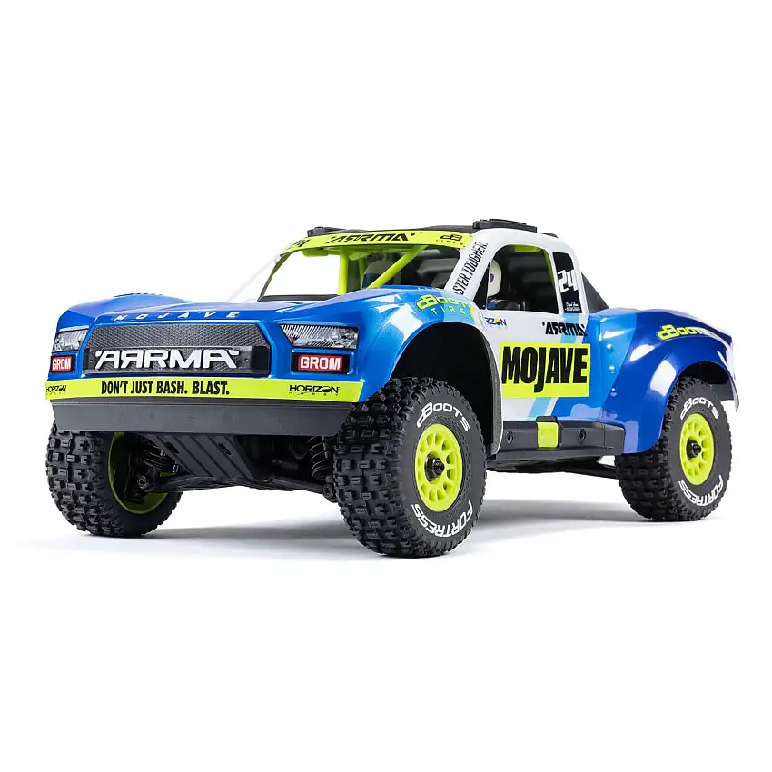 MOJAVE GROM Mega 380 4x4 Desert Truck RTR R/C (Blue/White)