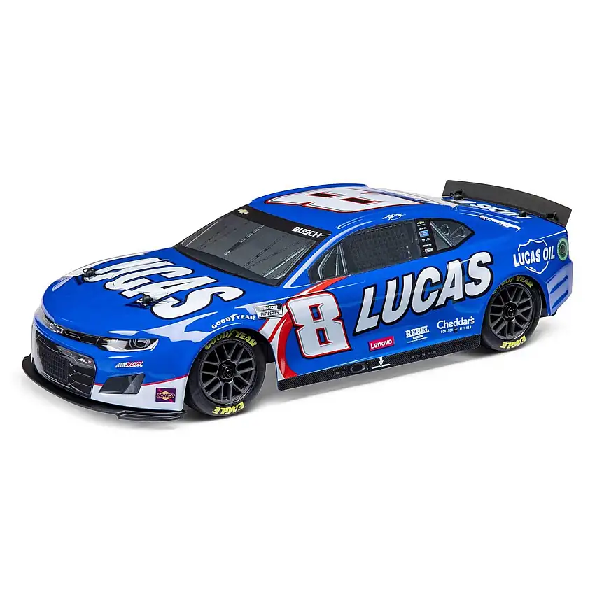 NASCAR AWD Kyle Busch No. 8 Lucas Oil Chevrolet ZL1 Camaro Racecar RTR R/C