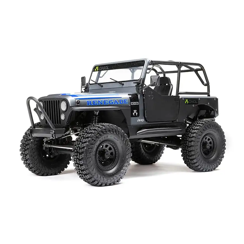 SCX10 III Jeep CJ-7 4X4 RTR Brushed Rock Crawler R/C (Grey)