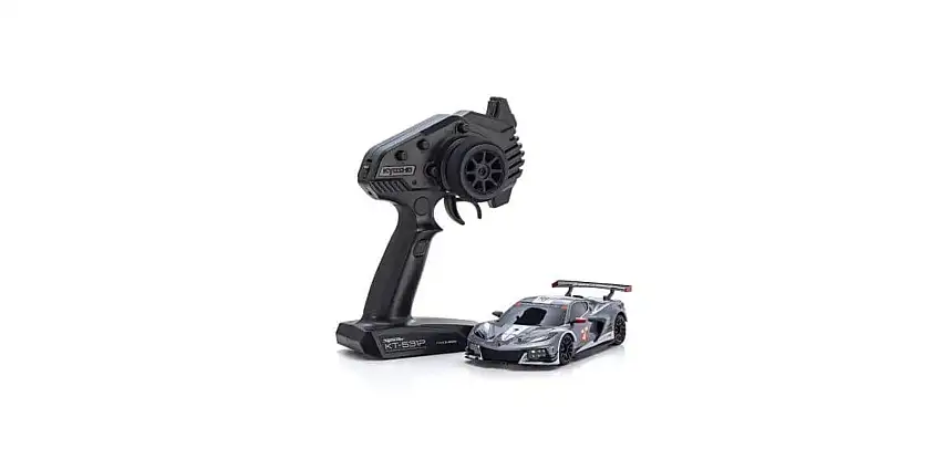 MINI-Z RWD MR-04 readyset CHEVROLET CORVETTE C8.R R/C (Gunmetal / White)