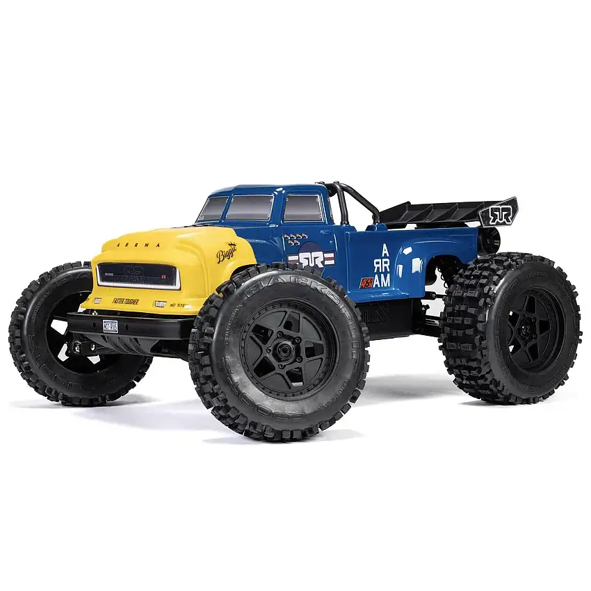 NOTORIOUS 6s 4x4 Brushless Stunt Truck RTR R/C (Blue)