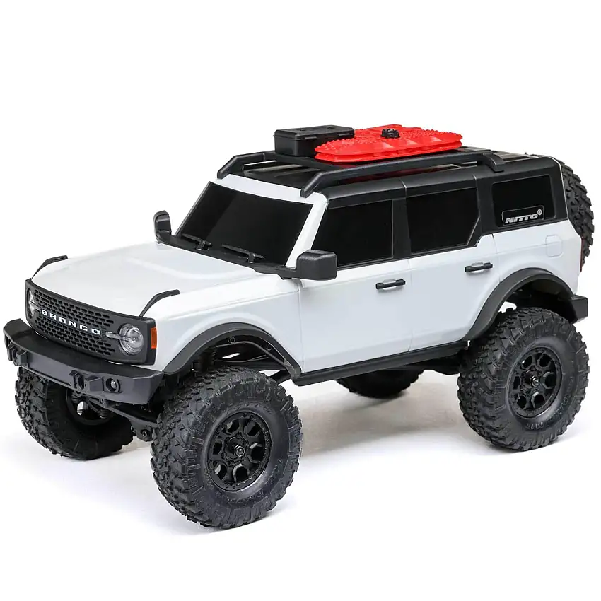 SCX24 Ford Bronco 4X4 RTR Brushed Rock Crawler (Battery & Charger Included) ()