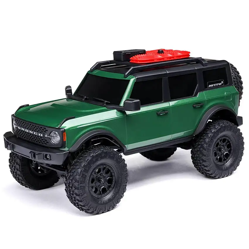 SCX24 Ford Bronco 4X4 RTR Brushed Rock Crawler (Battery & Charger Included) ()SCX24 Ford Bronco 4X4 RTR Brushed Rock Crawler (Battery & Charger Included) (Green)