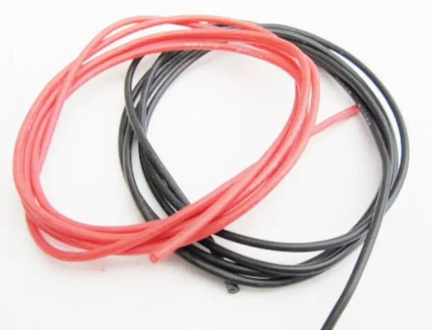 3ft 22Ga Wire (Black/Red)