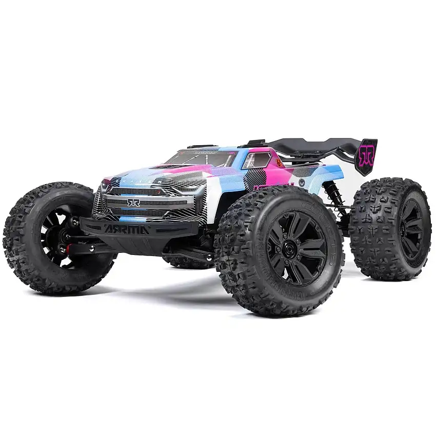KRATON 6S 4x4 Brushless Speed Truck RTR R/C (Blue/Pink)