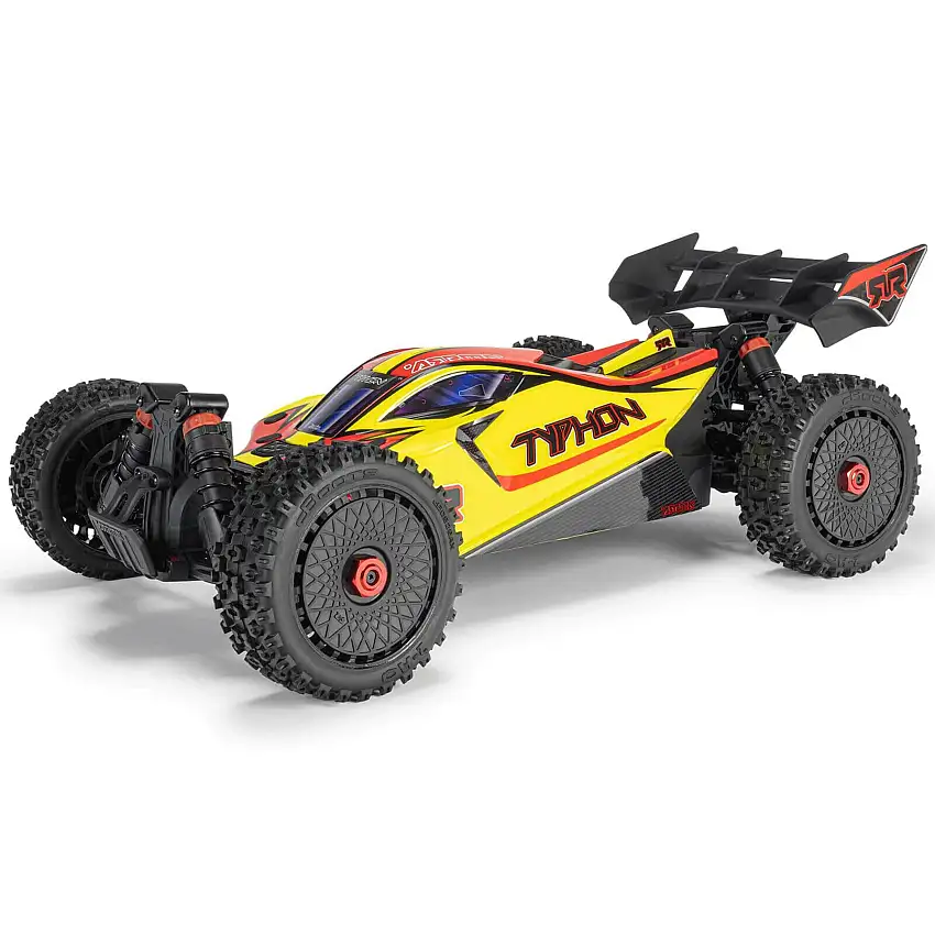 TYPHON MEGA 665 4x4 Brushed RTR R/C Buggy (Yellow)