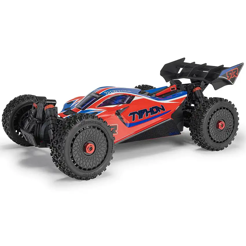 TYPHON MEGA 665 4x4 Brushed RTR R/C Buggy (Red)