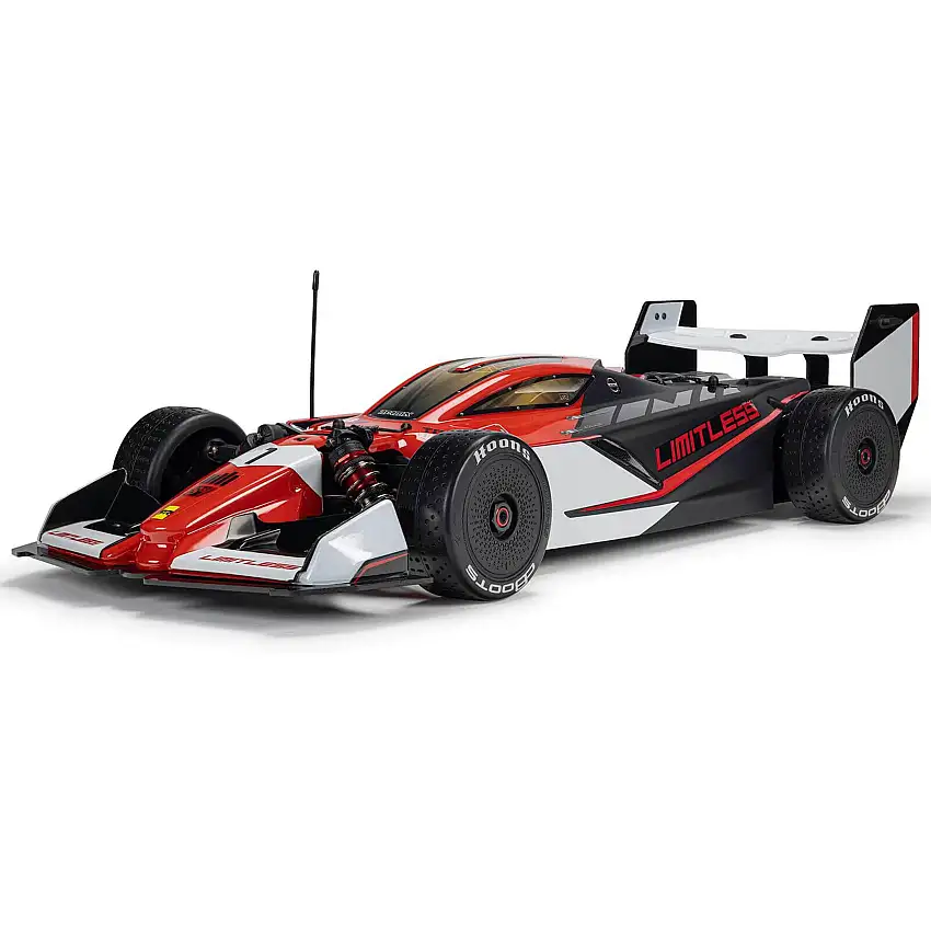 LIMITLESS 120 8S AVC 4X4 4WD Brushless Street Speed Machine (Red/Black)