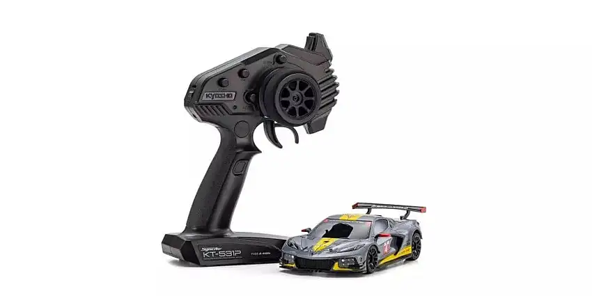 MINI-Z RWD MR-04 Readyset Chevrolet Corvette C8.R RTR R/C (Gunmetal)