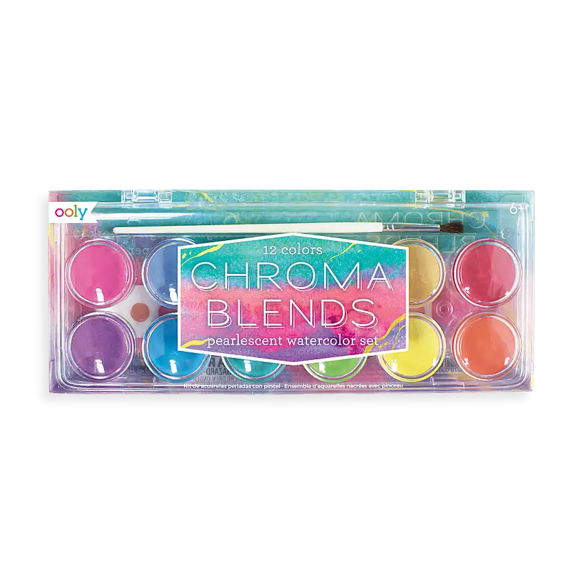 Chroma Blends Watercolor Paint Set - Pearlescent