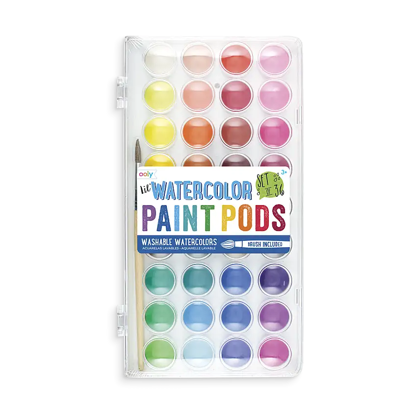 lil' Watercolor Paint Pods