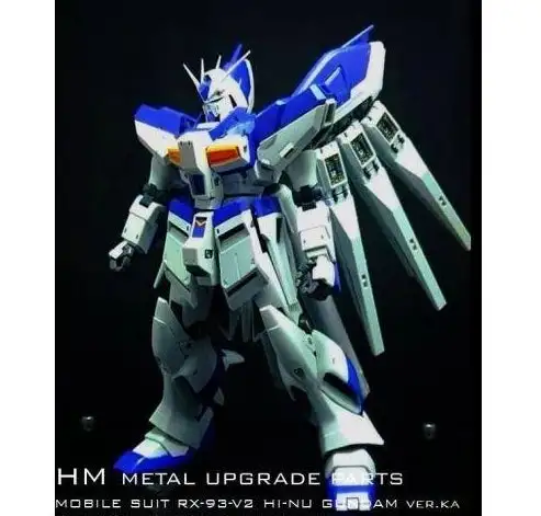 Metal Details Up Parts Set For Bandai 1/100 MG Hi Nu Gundam ver Ka Model Kit