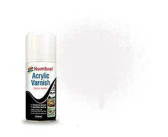 MATT ACRYLIC VARNISH SPRAY - Humbrol 150ml Aerosol #6049