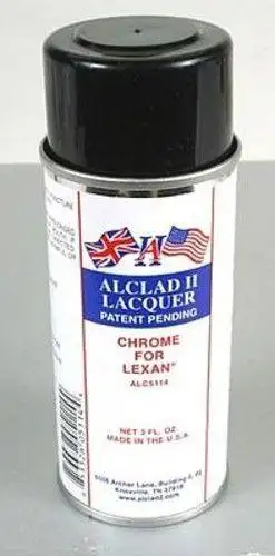 Alclad II 3oz. Spray Chrome Lacquer for Lexan ALC-5114