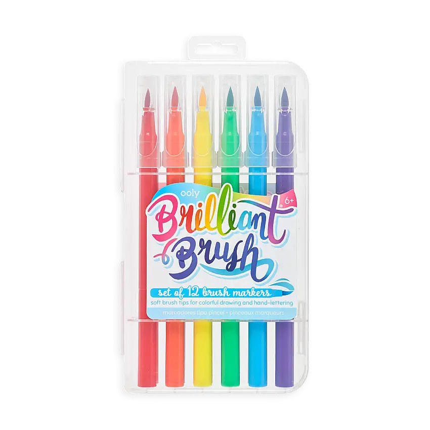 Brilliant Brush Markers