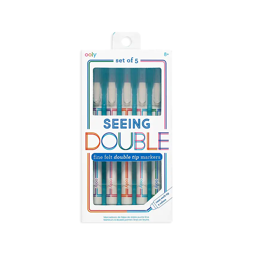 Seeing Double Fine Double Tip Markers