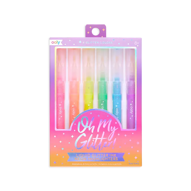 Oh My Glitter! Neon Highlighters