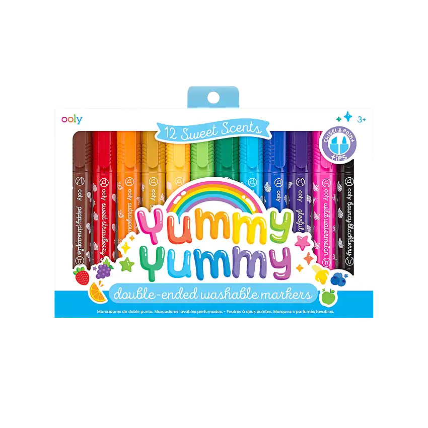 Yummy Yummy Scented Markers - Set of 12