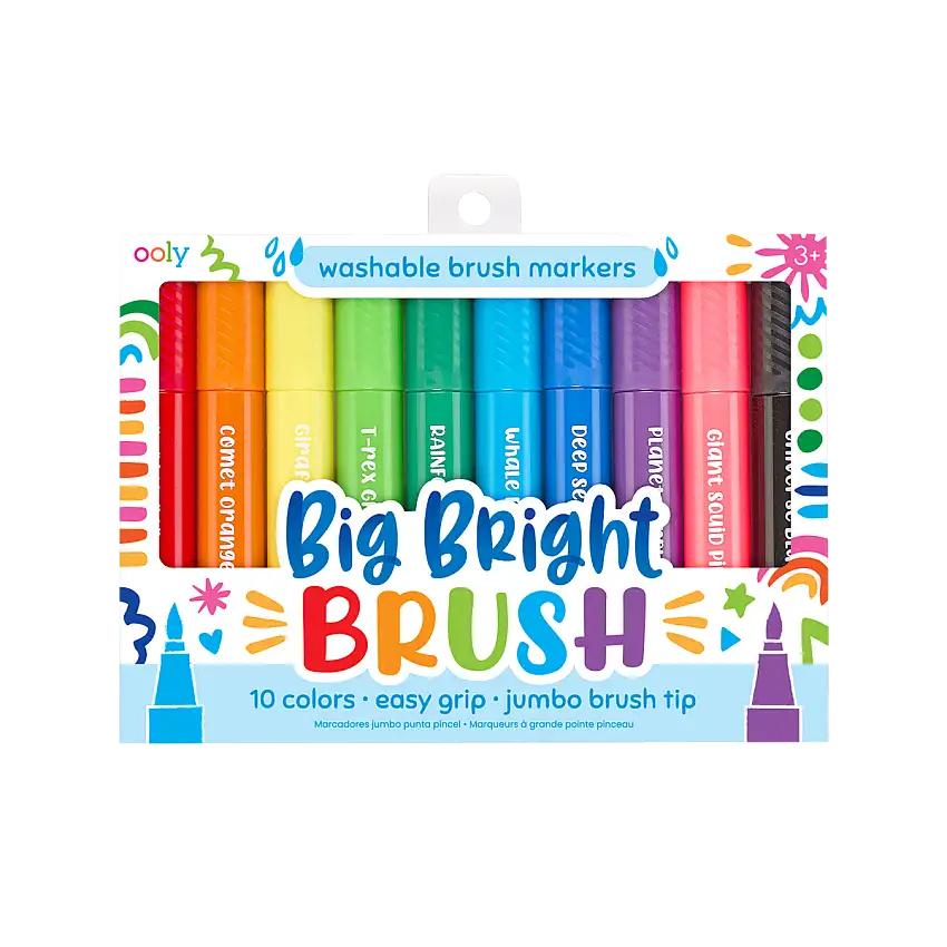 Big Bright Brush Markers