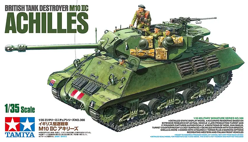 British M10 IIc Achilles Tank Destroyer 1/35 Tamiya (TAM35366)