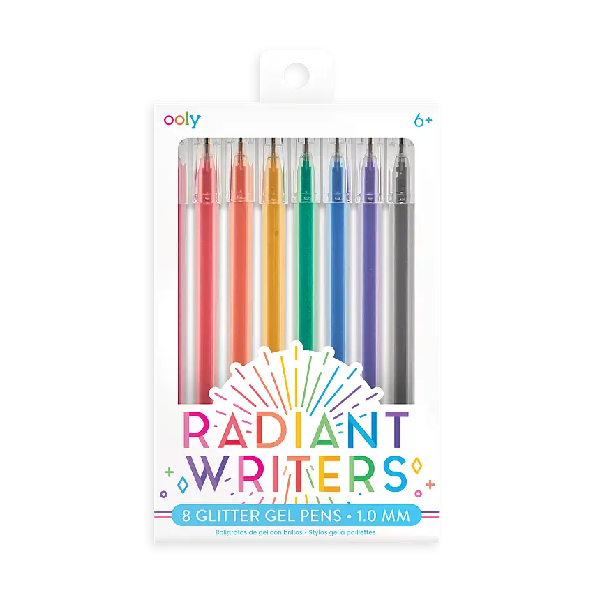 Radiant Writers Glitter Gel Pens