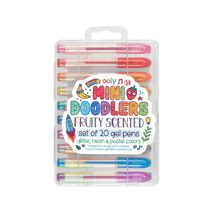 Mini Doodlers Scented Gel Pens - Set Of 20