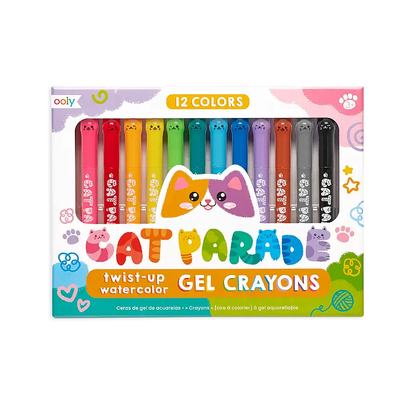 Cat Parade Gel Crayons