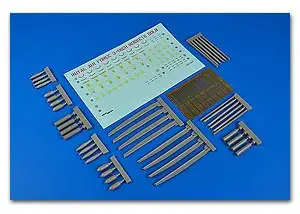 Aerobonus 320064 1/32 RAF 3 inch 60lb Rockets w/Photo-Etch & Decals (D)