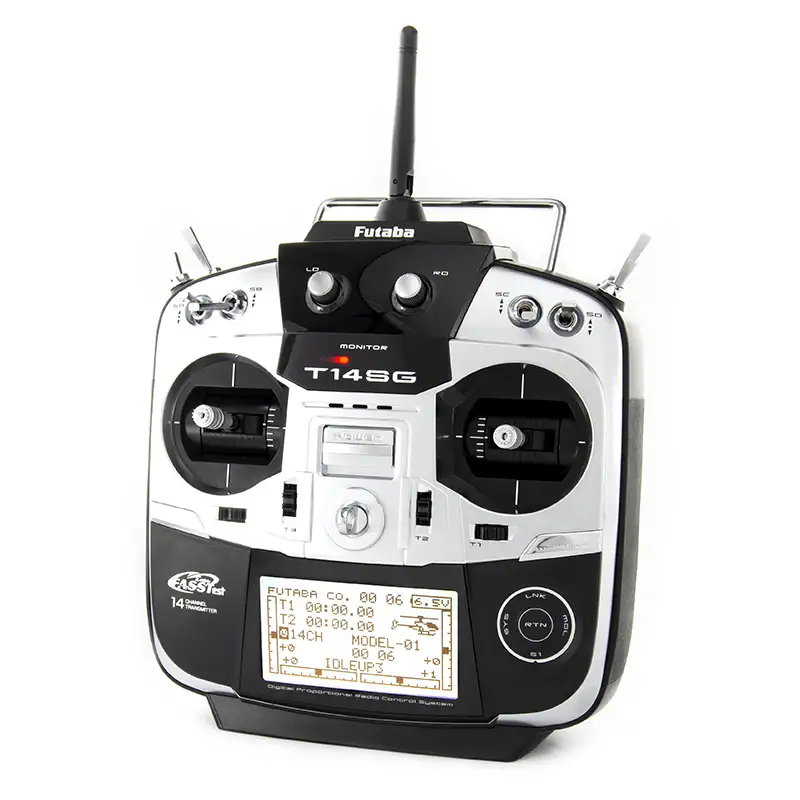 Futaba 14SGA 2.4 GHz RC Transmitter with R7008SB