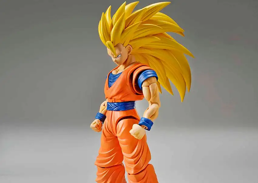 Dragon Ball Z Figure-rise Standard Super Saiyan 3 Goku (New Package Ver.) Model Kit