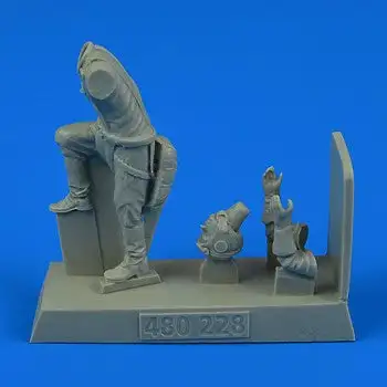 Aerobonus 480228 1/48 WWII Il2M3 Russian Pilot for RVL, ITA & ATE