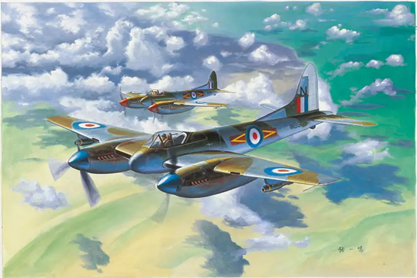 DeHavilland Hornet F3 Fighter 1/48 Trumpeter