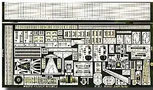 White Ensign Models 3596 1/350 IJN Kagero Class Destroyers Detail Set for TAM & HSG (D)