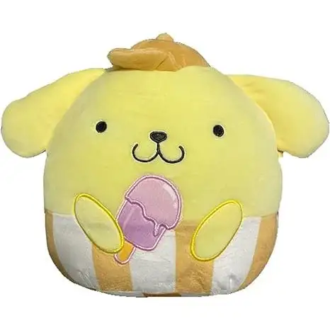 Squishmallow 8 in. Hello Kitty Pompompurin with Popsicle