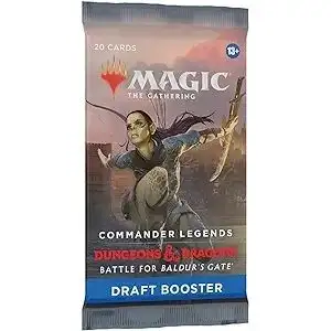 Magic: The Gathering Commander Legends: Battle for Baldur’s Gate Draft Booster Pack