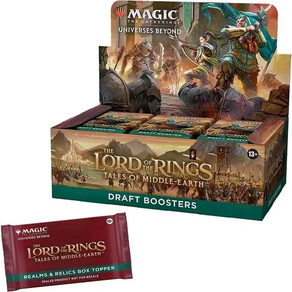 Magic The Gathering MTG - Lord of the Rings Tales of Middle-Earth Draft Booster Box