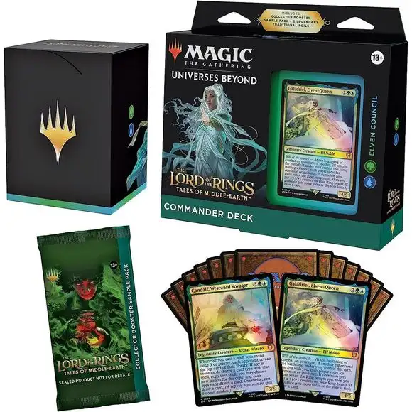 Magic The Gathering - Lord of the Rings Tales of Middle-Earth Elven Council Commander Deck