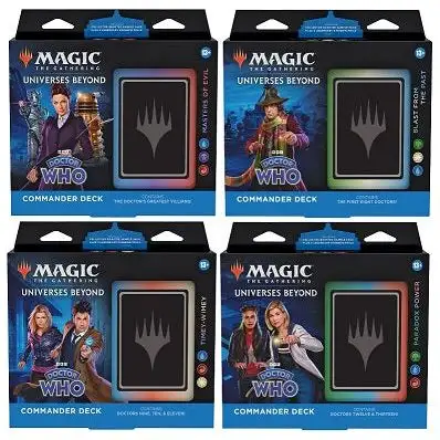 Magic: The Gathering Universes Beyond - Doctor Who Commander Deck Bundle (4 Decks)