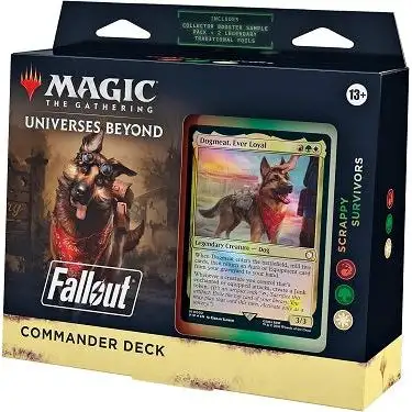 Magic: The Gathering Universes Beyond: Fallout Commander Deck - Scrappy Survivors