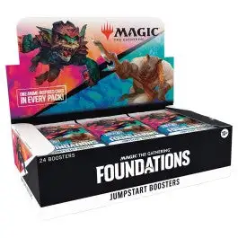 Magic: The Gathering Foundations Jumpstart Booster Box | 24 Packs (480 cards) | 2-Player Quick Play