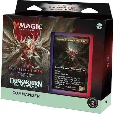 Magic The Gathering Duskmourn: House of Horror Commander Deck - Endless Punishment