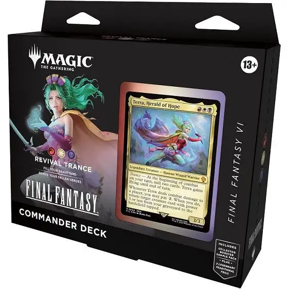 Magic: The Gathering Final Fantasy VI Commander Deck - Revival Trance