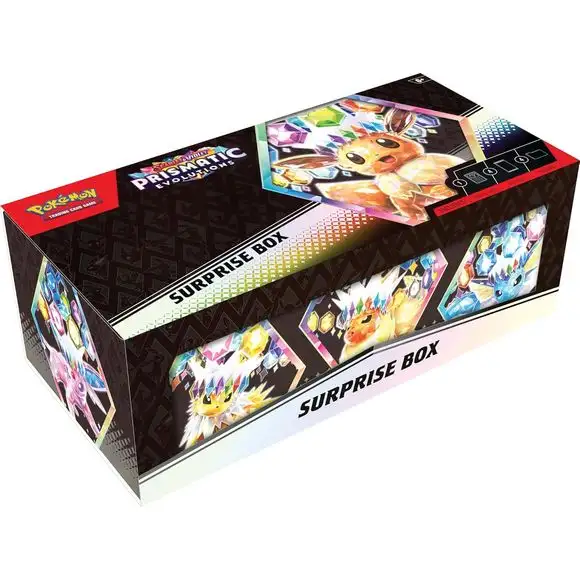 Pokemon Scarlet and Violet SV8.5 Prismatic Evolutions Surprise Box