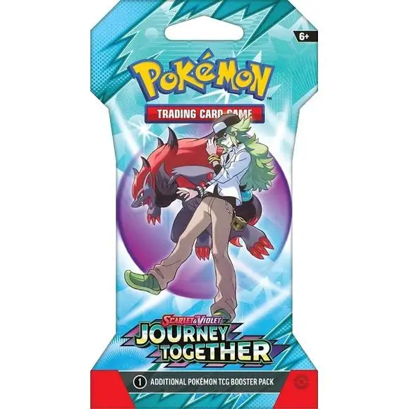 Pokemon Scarlet and Violet SV9 Journey Together Sleeved Booster Pack