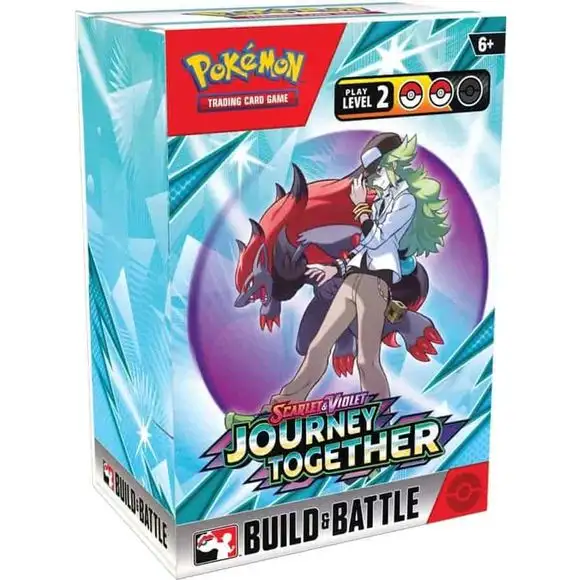 Pokemon Scarlet and Violet SV9 Journey Together Build & Battle Box