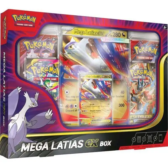 Pokemon TCG Mega Latias ex Box